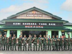 Danrem 174 Merauke Terima Tim Current Audit Itjenad