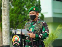 Tetap Prokes, Korem 071/Wijayakusuma Gelar Upacara Bulanan Awal Tahun 2022