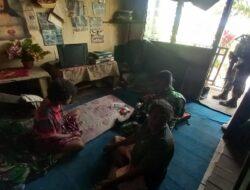 Tanggap Malaria, Satgas Yonif 126/KC Bantu Mengobati Masyarakat Yang Sakit Malaria di Wilayah Perbatasan RI-PNG