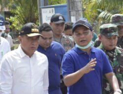 Bupati Tapteng Tagih Janji Gubsu Untuk Pembangunan Tanggul Aek Sirahar Barus