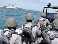 Passing Exercise Kapal Bakamla RI dengan Kapal Japan Coast Guard