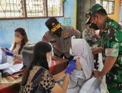 Kejar Vaksin Lansia dan Pelajar, Kapolda Sumut dan Forkopimda Datangi Pulau Nias