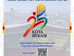 Logo Resmi Hut Kota Bekasi Ke-25 Tahun 2022