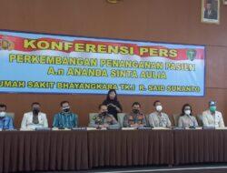 Optimalkan Kesembuhan Sinta Aulia, RS Polri Bentuk Tim Berisikan Ahli dan Pakar