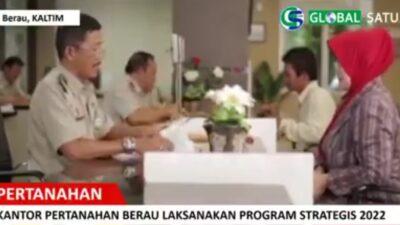 Kantor Pertanahan Kabupaten Berau Melaksanakan Kegiatan Program PTSL Tahun 2022