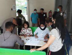 Target Herd Immunity di lingkungan Apartemen, Polres Metro Kota Bekasi dan GCP Vaksinasi Booster Warga