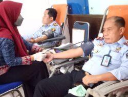 BNNK Pangkalpinang Kumpulkan Puluhan Kantong Darah, Mulai Kadivpas hingga Kalapas, AKBP Noer Wisnanto: Ini Rasa Kemanusiaan