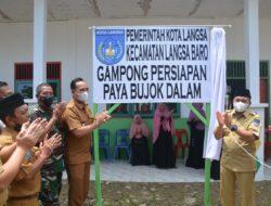 Gampong Persiapan, Paya Bujok Dalam Diresmikan