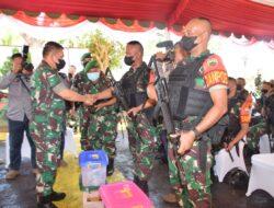 Danrem 174 Merauke Bersama Pangdam XVII/Cenderawasih Dampingi Kasad Kunjungi Pos Satgas Pamtas RI-PNG Sota