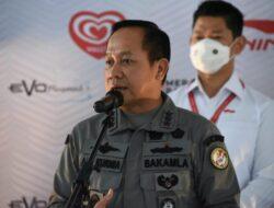 Kepala Bakamla RI Sambut Kedatangan Atlet Indonesia SEA Games Ke-31