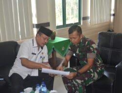 Danrem 045/Gaya Terima Audiensi Rombongan Kemenag