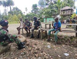 Harmonis Tanpa Batas, Masyarakat dan Satgas Pamtas Yonif 711/Rks di Papua