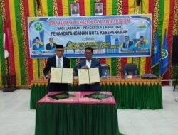 Rektor Unsam Tandatangani Nota Kesepahaman Standarisasi Pengelolaan Laboratorium