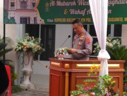 Kapolda Kaltim Resmikan Masjid Al- Mubarok  Wicaksana Laghawa di Halaman Polres Berau