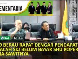 DPRD Berau adakan Rapat Dengar Pendapat Masalah SKJ Belum Bayar SHU Koperasi Mitranya