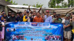 Wakili REDI Wakil Rektor I Universitas Moestopo Beri Bantuan ke Korban Erupsi Gunung Semeru 1