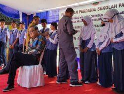 Peresmian Sekolah Pancasila di SMPN 4 Kota Baru, Cara Ampuh Tanamkan Nilai Pancasila di Kalangan Pelajar