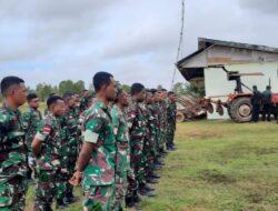 Danrem 174 Merauke Beri Pembekalan Khusus Kepada Babinsa Yang Akan Bertugas di Koramil Perbatasan RI-PNG