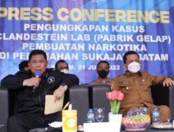 Pengungkapan Kasus Clandestine Lab Pembuatan Narkotika di Perumahan Elite Sukajadi Batam Provinsi Kepulauan Riau
