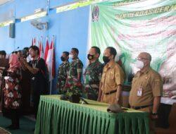 Dalam Rangka HUT RI Ke 77, Kodim 0901/Smd Menggelar Lomba Cerdas Cermat Bela Negara Dan Agama Islam Tingkat SMP Memperebutkan Piala Dandim Tahun 2022