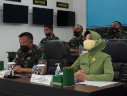 Danrem 071/Wijayakusuma Ikuti Zoom Meeting Kick Off Kolaborasi Percepatan Penurunan Stunting
