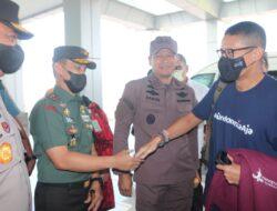 Danrem 045/Gaya Sambut Kedatangan Menparekraf RI di Bangka Belitung