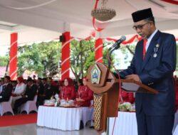 Kakan Kemenag Kabupaten Bantaeng H. Muhammad Ahmad Jailani Pimpin Do’a di Upacara Detik Detik Proklamasi Kemerdekaan RI ke-77