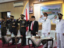 Sinergi Danrem 071/Wijayakusuma Ikuti Upacara Detik-Detik Proklamasi Kemerdekaan Republik Indonesia di Pemkab Banyumas