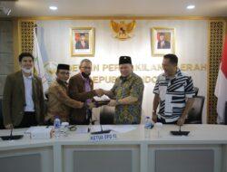 Haji Uma Kembali Terpilih Sebagai Pimpinan PURT DPD RI