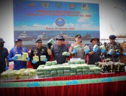 Operasi Laut Interdiksi Terpadu 2022 Tuntas, Satu Pelaku Dilakukan Tindakan Tegas