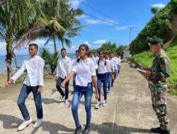 Bentuk Kepercayaan, Personel Satgas Yonarmed 1 Kostrad Didaulat Jadi Penilai Lomba Baris Indah Pada HUT GPM ke-87