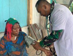 TMC Satgas Pamtas Yonif Raider 142/KJ Lakukan Aksinya di Papua