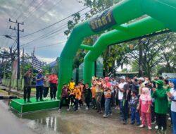 Rangkaian HUT TNI ke- 77, Olahraga TNI Berbaur dengan Warga di Babel Secara Sederhana