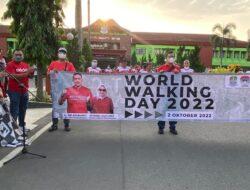 Sekda Kota Bekasi Lepas Peserta World Walking Days 2022 di Area CFD