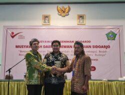 Ribut Wijoto terpilih Sebagai Ketua Baru di Musda Dekesda Sidoarjo