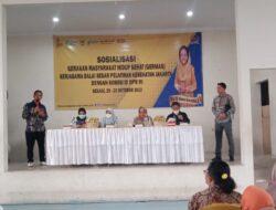 Anggota Komisi IX DPRRI Hj.Wenny Haryanto Minta Warga Kota Bekasi Berprilaku Hidup Sehat