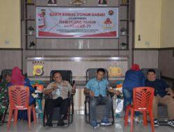 Donor Darah dan Pengobatan Gratis Sambut HUT Humas Polri