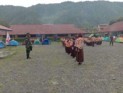 Saka Wira Kartika Kodim 1714/Puncak Jaya Kegiatan Pramuka Bagi Siswa SD Inpres Mulia