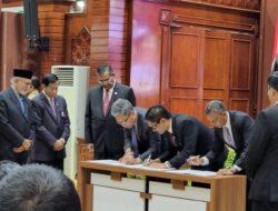 Disaksikan Agum Gumelar dan Pj. Gubernur Aceh Pispi Tanda Tangani MoU dengan Ikal Aceh