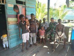 Babinsa Koramil Mapurujaya Anjangsana ke Rumah Warga Binaan