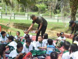 Kurangi Pengaruh Negatif Gadget/Handphone Pada Anak Lewat Fasilitas Outbound di Mako Yonif Raider 613/Raja Alam