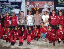 Lepas Kontingen Atlet PORA, Kapolres bersama Ketua KONI Aceh Timur Optimis Juara