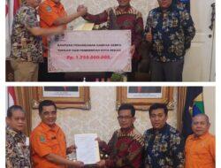 Pemkot Bekasi Salurkan Bantuan Bencana Alam Berupa Duit Fantastis Buat Cianjur