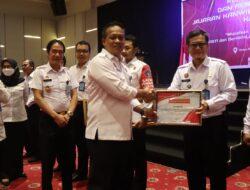 Gagalkan Penyelundupan Sabu-Sabu, Lapas Narkotika Samarinda Dapat Penghargaan Kakanwil