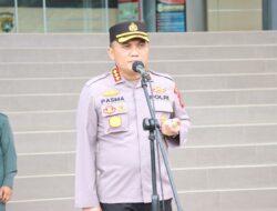 Polres Metro Jakarta Barat Laksanakan Apel Pergeseran Pasukan Gabungan Pengamanan Imlek 2574 / 2023