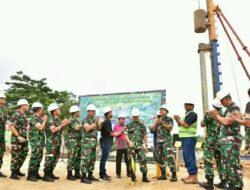 Danrem 091/ASN, Resmikan Pemancangan Pertama Rumah Sakit Tk IV Samarinda