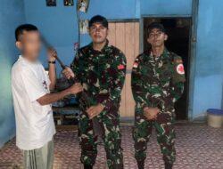 Berkah Ramadhan, Memasuki 11 Bulan Penugasan Satgas Pamtas Yonif 645/GTY Telah Terima 83 Pucuk Senpi Illegal dari Warga Perbatasan