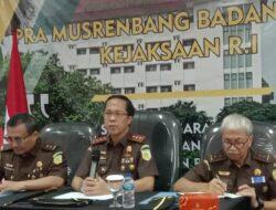 Tema Pra Musrenbang Badiklat Kejaksaan, “Prioritas Penganggaran Badan Diklat Guna Mempercepat Transformasi Ekonomi yang Inklusif dan Berkelanjutan”