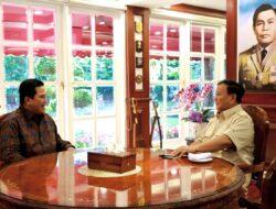 Menhan Prabowo Terima Kunjungan Menteri BUMN Erick Thohir, Bicarakan Dinamika terkini Hingga Timnas U-22