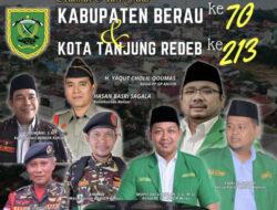 Ketua Gerakan Pemuda Ansor Mupit Datusahlan, Dan Selaku Kepala Kampung Labanan Makmur Mengucap Selamat Hari Jadi Kabupaten Berau ke-70 dan Kota Tanjung Redeb ke-213